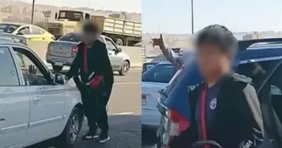 القبض على صاحب واقعة التنمر على شاب صيني على الدائري