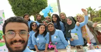 «هتلف وترجعلك».. حملة لطلاب جامعة حلوان لتدوير المخلفات