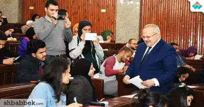 رئيس جامعة القاهرة: تطبيق نظام «البابل شيت» بنسبة 55% من الامتحانات
