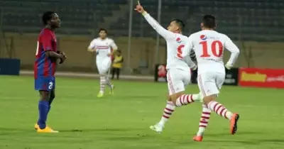 أهداف الزمالك وبتروجيت في الدوري المصري (3-0)