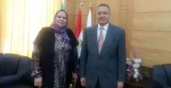 سامية عبد الحميد أمينا عاما لجامعة بنها
