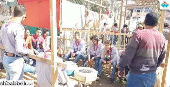 بالصور.. نموذج محاكاة لإدارة الأزمات والكوارث بجامعة بنها