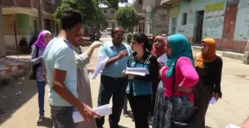 جامعة المنيا تدرب 40 طالب وطالبة على استطلاعات الرأي