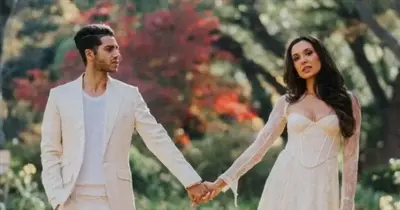 إيملي شاه زوجة مينا مسعود تثير الجدل بصورتها على الكرسي المتحرك