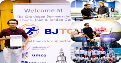 طالب بكلية الصيدلة جامعة عين شمس يشارك في مؤتمر دولي بهولندا