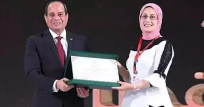 إيمان كلبوش التي كرّمها «السيسي» تتحدث لـ«شبابيك» عن خطتها في الفترة المقبلة