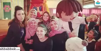 بالصور.. «بنات عين شمس» تحتفل بيوم اليتيم