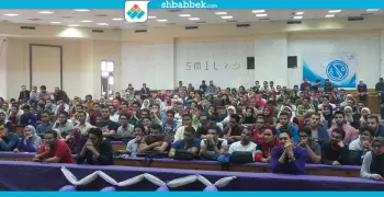 بـ«الإنشاد».. طلاب هندسة شبرا تطلق إيفنت «منين يودي على فين» |صور