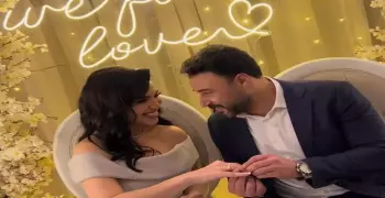 من هي مي فاروق التي احتفلت بزفافها على الفنان محمد العمروسي؟