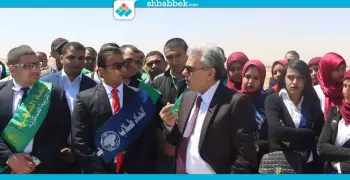 جابر نصار يزور العاصمة الإدارية الجديدة (صور)