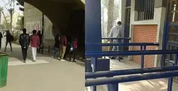 إقبال ضعيف بجامعة حلوان مع بداية الترم الثاني.. والطلاب: «الحضور الأسبوع القادم»