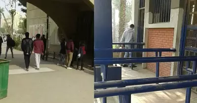 إقبال ضعيف بجامعة حلوان مع بداية الترم الثاني.. والطلاب: «الحضور الأسبوع القادم»
