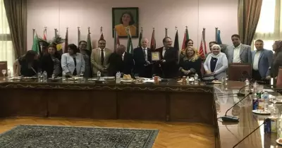 وفد من نيوزلاندا يزور جامعة مصر للعلوم والتكنولوجيا «صور»