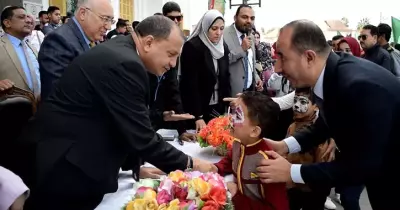 رئيس جامعة بني سويف يشهد احتفالات اليوم العالمي للإعاقة