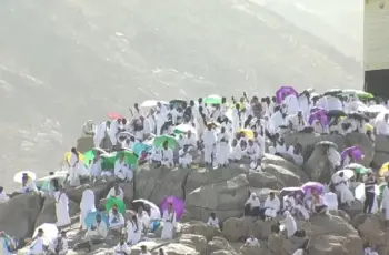 صور يوم عرفة 1447هـ/2026.. أجواء روحانية مهيبة بمشعر عرفات