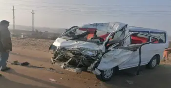 حادث صحراوي المنيا اليوم.. أسماء 14 مصابًا في انقلاب ميكروباص