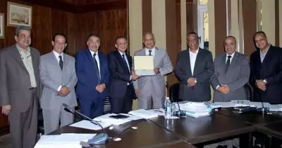 تكريم وكيل كلية التربية الرياضية جامعة طنطا لانتهاء كدته القانونية