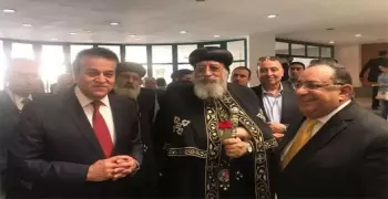 جامعة حلوان تكرم البابا تواضروس بحضور وزير التعليم العالي