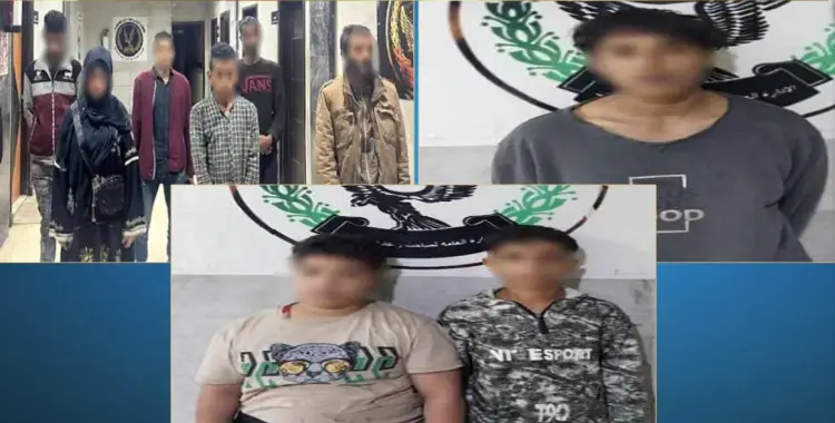  ضبط عصابة من 11 رجلا وامرأة تستخدم 19 طفلا للتسول 
