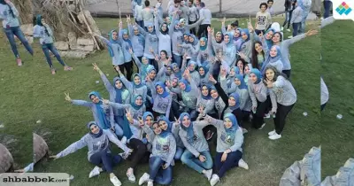 «فوتو داي» كلية العلاج الطبيعي جامعة 6 أكتوبر على أنغام المهرجانات الشعبية (فيديو)