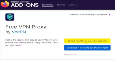 مزايا استخدام الإضافات على متصفحك VPN Firefox extension نموذجا