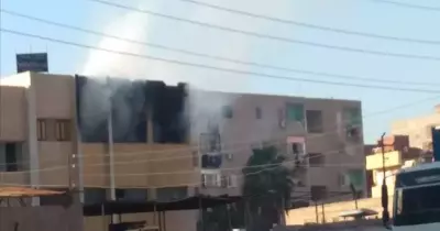 اندلاع حريق في مدرسة ثانوية بمحافظة الإسماعيلية