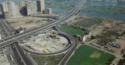 غلق كلي لمحور المنيب على الطريق الدائري لتنفيذ مشروع الأتوبيس الترددي