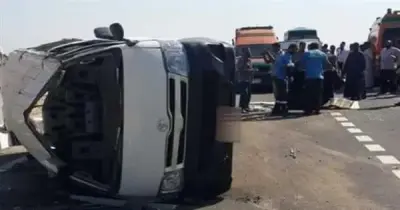 حادث قنا سفاجا اليوم.. 12 حالة وفاة وإصابة بالأسماء