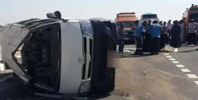  حادث قنا سفاجا اليوم.. 12 حالة وفاة وإصابة بالأسماء 