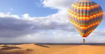 سقوط منطاد يحمل 11 سائحا.. جرفته الرياح من الأقصر حتى قنا