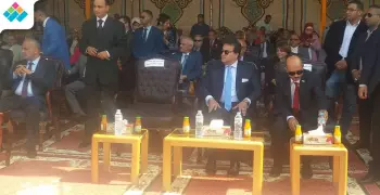 وزير التعليم العالي يشارك في احتفالات جامعة حلوان (صور)