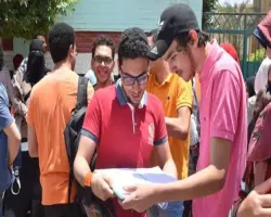عدد طلاب النظام القديم والمكفوفين الذين أدوا امتحانات الديناميكا والتاريخ اليوم