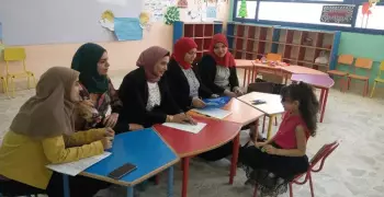 إجراء المقابلات الشخصية للطلاب المقبولين في المدارس المصرية اليابانية