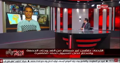 هيئة الأرصاد الجوية تحذر من تقلبات الطقس والقاهرة تشهد سقوط أمطار (فيديو)