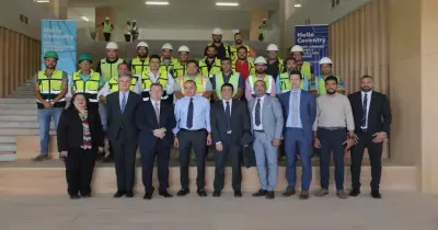 مبعوث رئيس الوزراء البريطاني يزور جامعات المعرفة الدولية بالعاصمة الإدارية الجديدة