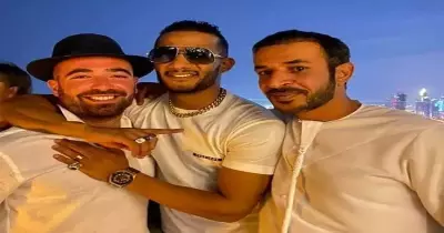 محمد رمضان يغازل الجمهور بعلم فلسطين