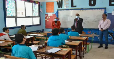 جدول امتحانات شهر مارس 2026 للصفين الأول والثاني الإعدادي محافظة البحر الأحمر