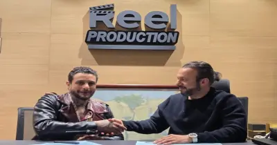 أبطال فيلم حين يكتب الحب.. أحمد الفيشاوي يقود دراما رومانسية جديدة