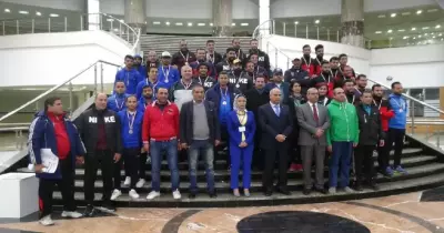 جامعة المنيا تحصد 27ميدالية بأسبوع شباب الجامعات المصرية
