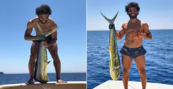 أفيخاي أدرعي يعلق على صورة «محمد صلاح والسمكة» ويوجه رسالة لـ«فخر العرب»