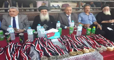 جامعة طنطا تنظم المسابقة الرياضية لشباب الكنيسة