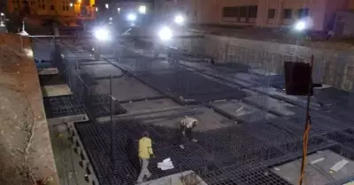 رئيس جامعة طنطا يتابع أعمال الإنشاءات بمستشفى الجراحات الجديد