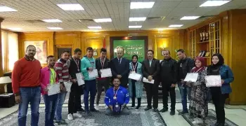 منتخب جامعة المنيا يحصد 14 ميدالية في اللقاء الرياضي لذوي الاحتياجات الخاصة