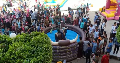 جامعة بنها تكرم 100 طفل يتيم و40 من أمهات طلابها (صور)