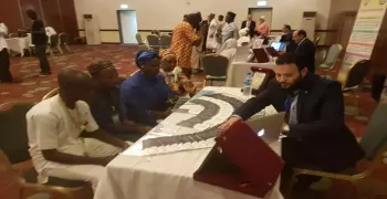 جامعة مصر للعلوم والتكنولوجيا تشارك في ملتقى التعليم العالي بنيجيريا (صور)