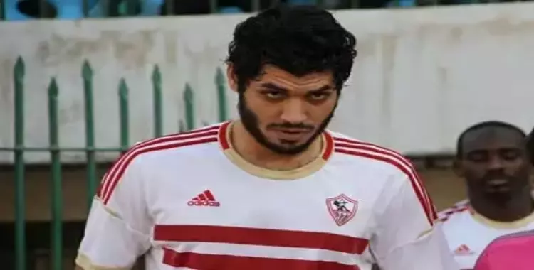  طرد علي جبر في بداية مباراة الزمالك والنجم الساحلي 