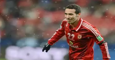 أبوتريكة في مران الأهلي