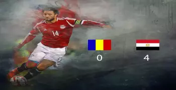 مصر تكتسح تشاد برباعية في تصفيات كأس العالم (فيديو)