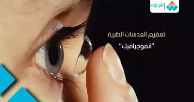 انفوجرافl إزاى نحافظ على تعقيم «العدسات اللاصقة»