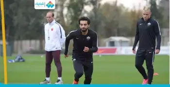 محمد صلاح يستعد لمباراة روما وباتي بوريسوف (صور)